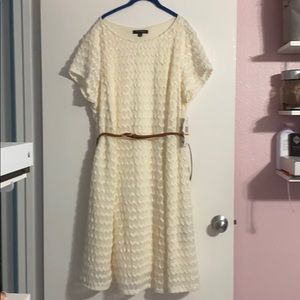 Sharagano Ivory Dress